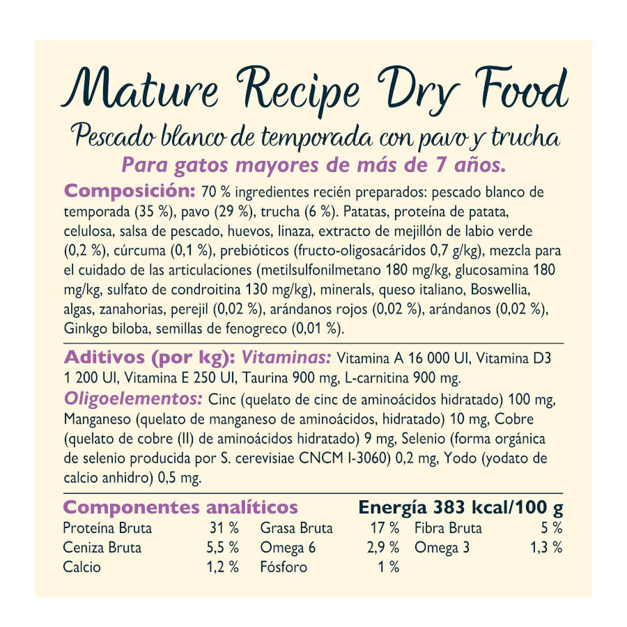 800 g Lily's Kitchen Marvellously Mature pienso gatos, , large Imagen numero 3